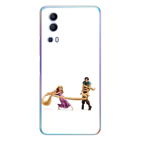 Чехол с принтом «Рапунцель и Флин» для Vivo Y72