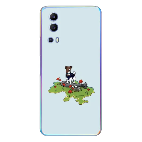 Чехол с принтом «Сапер Пес» для Vivo Y72 Чехол с принтом «Сапер Пес» для Vivo Y72
