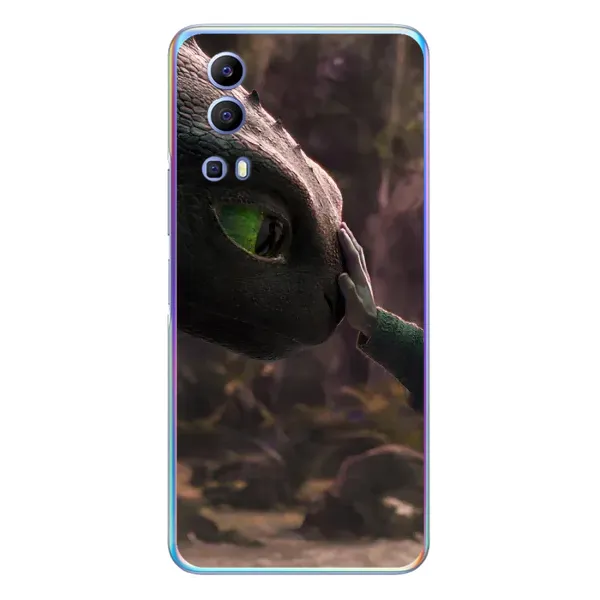 Чехол с принтом «Сцена с драконом» для Vivo Y72 Чехол с принтом «Сцена с драконом» для Vivo Y72