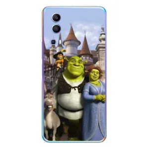 Чехол с мультфильмом Шрек на Vivo Y72