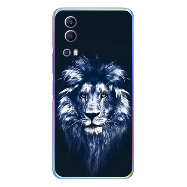 Чохол з принтом «Синій Лев» для Vivo Y72