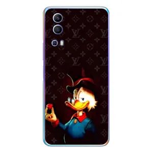 Чехлы для Vivo Y72 - Скрудж МакДак Louis Vuitton (PREMIUMPrint) (Скрудж с бриллиантом)