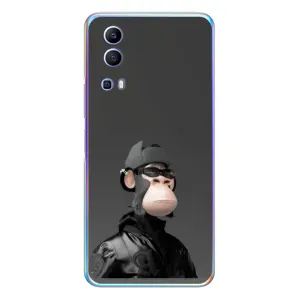 Чехлы с Обезьянами NFT для Vivo Y72 (AlphaPrint) (стильная обезьяна NFT)
