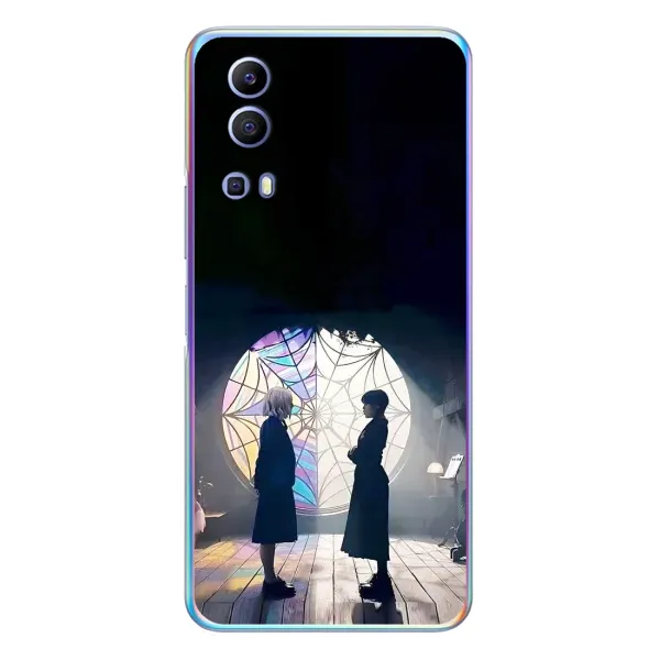 Чехол с принтом «Уэнздей и Инид» для Vivo Y72 Чехол с принтом «Уэнздей и Инид» для Vivo Y72