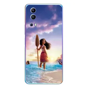 Чехол с мультфильмом Моана Vivo Y72 (Моана с веслом)