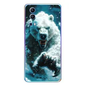 Чехол с картинкой «Хищники» для Vivo Y72 (Полярный медведь)