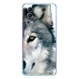 Чехлы с картинками животных Vivo Y72 (Волк)