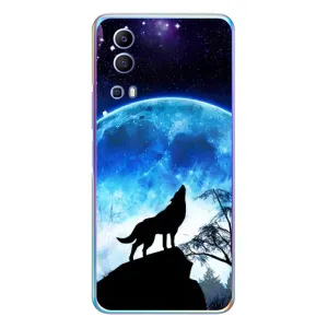 Защитные чехлы для Виво у72 (AlphaPrint) (ХИТ продаж) ВОЛК (Волк на луну)