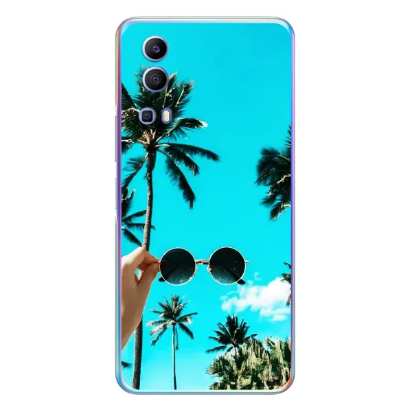 Чехол с принтом «Взгляд лето» для Vivo Y72