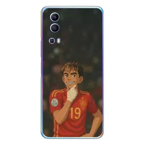 Чехол с футболистом Ламин Ямаль Vivo Y72 (Ямаль аниме)