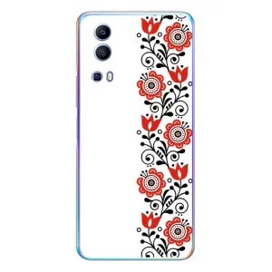 Чехол для Патриота Украины Vivo Y72 - (AlphaPrint) (Яркая вишиванка)