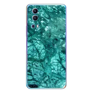 Мраморний чехол на Vivo Y72 (VPrint) (Зелений мрамор)