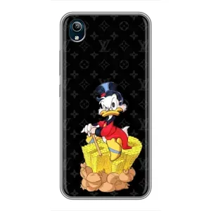 Чехли для ViVO Y91C - Скрудж МакДак Louis Vuitton (PREMIUMPrint) (Богатство Макдака)