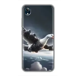 Чехол с мемом Тралалело тралала на ViVO Y91C (Бомбардини гусини)
