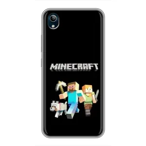 Чохол Майнкрафт на ViVO Y91C (AlphaPrint) Minecraft (герої Minecraft)