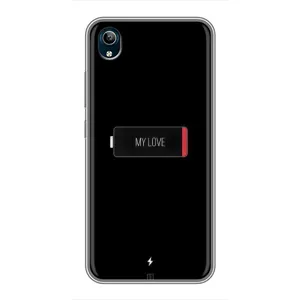 Чехлы для любимой на Виво у91с (VPrint) (Love battery)