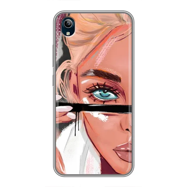 Чехол с принтом «Макияж» для Vivo Y91C