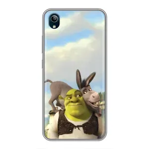 Чохол з мультфільмом Шрек на ViVO Y91C (Шрек та Осел)