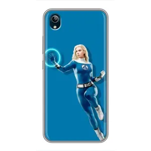 Чохол з принтом Фантастична четвірка для ViVO Y91C (Сью Сторм політ)