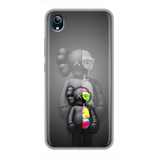 Чехол с принтом «Тело Bearbrick» для Vivo Y91C