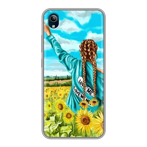 Чехол с принтом «Украиночка» для Vivo Y91C