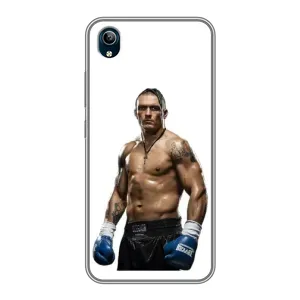 Чехол с картинкой Александр Усик для ViVO Y91C (Усик на белом)