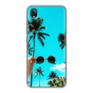 Силиконовый чехол с КАРТИНКАМИ лето для ViVO Y91C (AlphaPrint) (Взгляд лето)