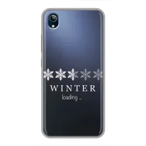 Зимние Чехлы для Виво у91с - прозрачный фон (Winter loading)