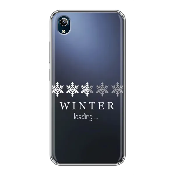 Чехол с принтом «Winter loading» для Vivo Y91C Чехол с принтом «Winter loading» для Vivo Y91C