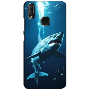 Чехол с картинкой «Хищники» для ViVO Y93 Lite (Акула под водой)