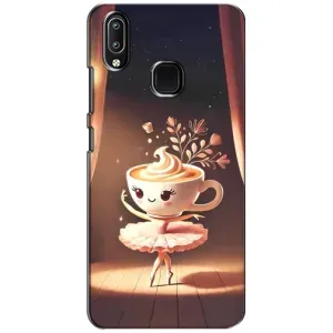 Чехол с мемом Тралалело тралала на ViVO Y93 Lite (Балерина капучина)