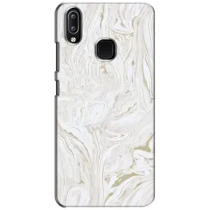 Мраморный чехол на ViVO Y93 Lite (VPrint) (Белый мрамор)