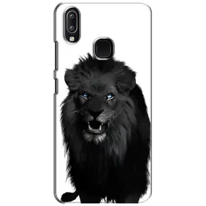 Чехлы с картинками животных ViVO Y93 Lite (Черный ЛЕВ)