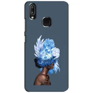 Чехлы (ART) Цветы на ViVO Y93 Lite (VPrint) (Цветы на голове)