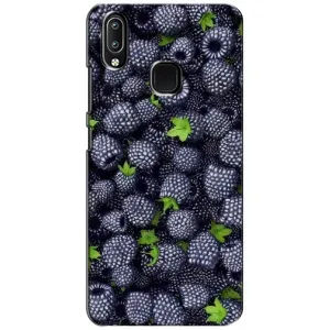Чехлы с Фруктами для ViVO Y93 Lite (VPrint) (Ежевика)