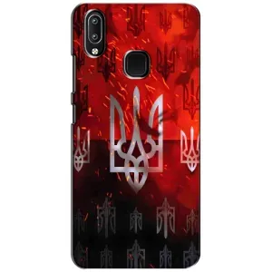 Украинские Чехлы для ViVO Y93 Lite с картинкой УПА (AlphaPrint) (ГЕРБ УПА)