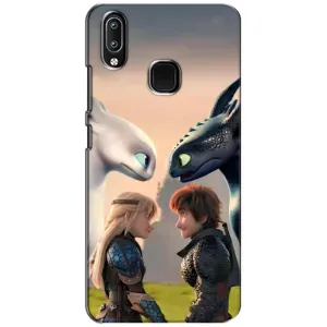 Чехол как приручить дракона на ViVO Y93 Lite (Иккинг и Астрид)