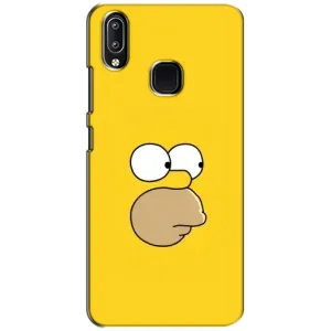Чехол с Симпсонами для ViVO Y93 Lite (VPrint) (Гомер)