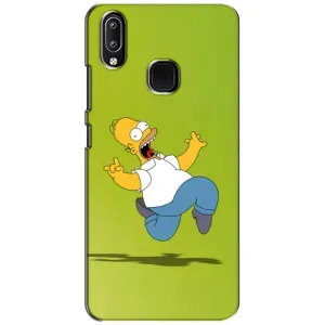 Чехол с Симпсонами для ViVO Y93 Lite (VPrint) (Гомер Симпсон)