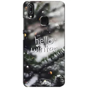 Новорічні, Святкові Чохли для ViVO Y93 Lite - 2024 год (Hello winter)