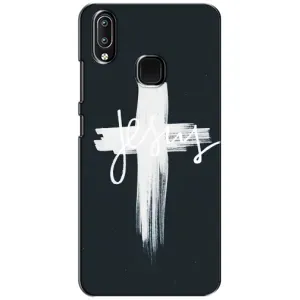 Чехол для ViVO Y93 Lite (AlphaPrint) - (Христианские) (Иисус)