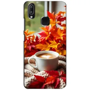Чохол з унікальним дизайном 'Осінь з кавою' для ViVO Y93 Lite