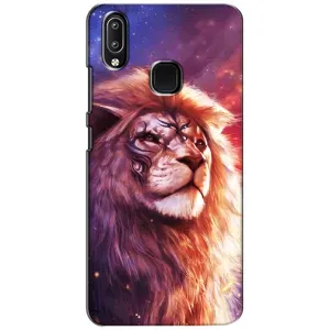 Чехол со Львом для ViVO Y93 Lite (VPrint) (Красочный Лев)