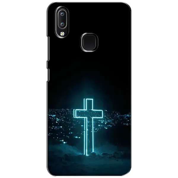 Чехол с принтом «Крест и город» для Vivo Y93 Lite