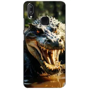 Чехол с картинкой «Хищники» для ViVO Y93 Lite (Опасный крокодил)