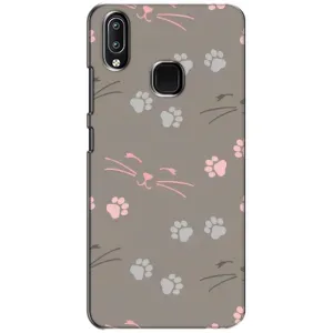 Чохол з малюнком кіт на ViVO Y93 Lite (Лапи і вуса)