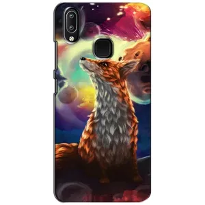 Чехлы с картинкой Лисички для ViVO Y93 Lite (VPrint) (Лисица в космосе)