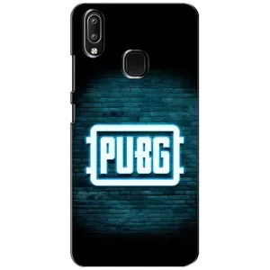 Чехол PUBG для Виво у93 Лайт (AlphaPrint) (Лого PUBG)
