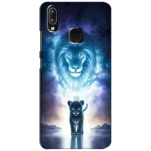 Чехол со Львом для ViVO Y93 Lite (VPrint) (Маленький лев)