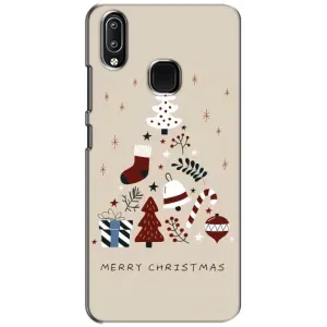 Рождественские, Праздничные Чехлы для Виво у93 Лайт (Merry Christmas)
